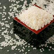 メインの“米”は全国の産地から一級品をセレクト