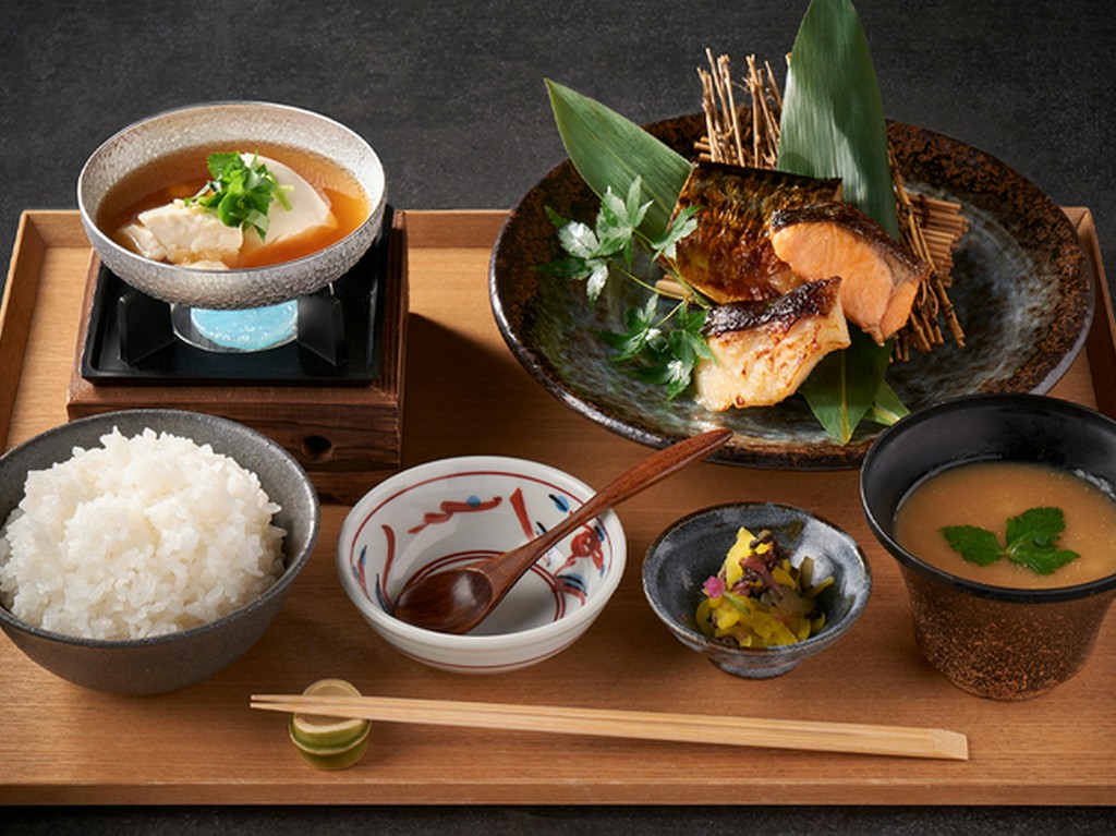 三種の焼き魚御膳 