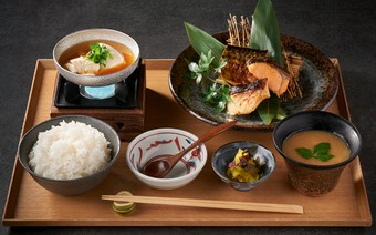 三種の焼き魚御膳 