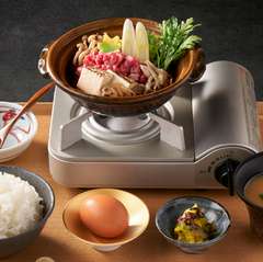 黒毛和牛のすき焼き御膳 