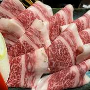 当店のA 5和牛コウネ、とても人気です。
広島だけの部位肉。
