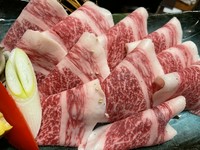 当店のA 5和牛コウネ、とても人気です。
広島だけの部位肉。