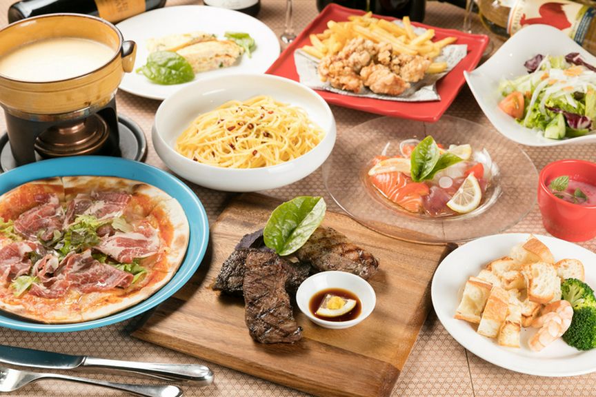 2次会・3次会には、無制限飲み放題＋コース料理がおすすめ
