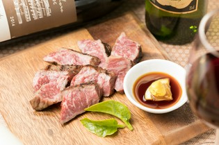 黒毛和牛「阿波牛」の希少部位などを仕入れ、お客様にご提供