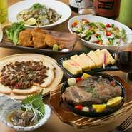 ※表示価格は税込価格です。
※4名様より承ります。
※要事前予約