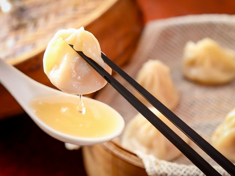 上質の肉を使用した小籠包は、秋冬限定メニュー