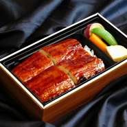 ・うなぎの蒲焼
・卵焼き
・副菜（写真はイメージです）
・コシヒカリ
