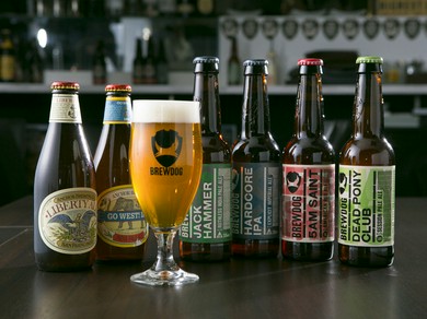 世界のクラフトビールを豊富にラインナップ				