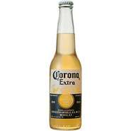 メキシコのライトな味わいのビール、ライムをさしてどうぞ