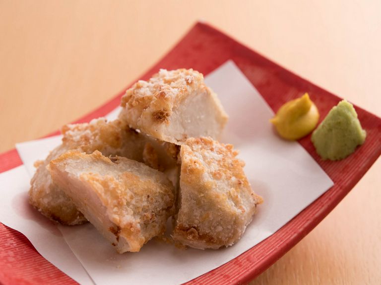 里芋の唐揚げ