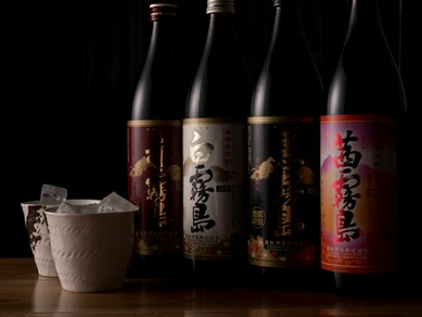 プレミアムなラインナップも味わえる霧島シリーズ