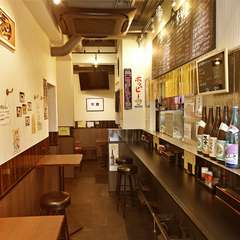 お1人様でも安心！のんびり楽しめるカウンター