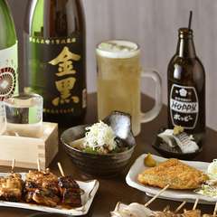 焼酎や日本酒などこだわりのお酒を各種取り揃え