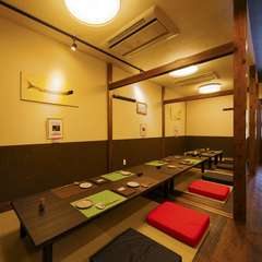 みんなで和気あいあいと過ごせる座敷席