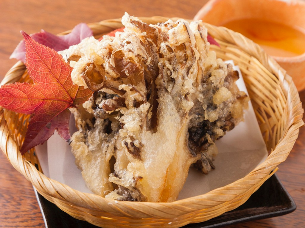 奥出雲産　まいたけの天ぷら