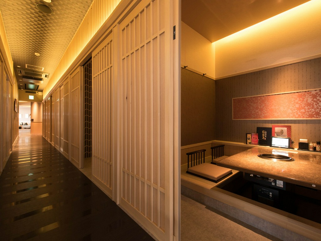 全室個室でゆったりと過ごせる店内