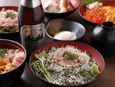 千葉県の地酒のほか暑い季節には冷えたビールも！