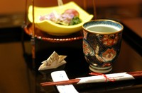 季節の会席をご用意させていただきます
・前菜
・造り
・焼物
・強肴（飛騨牛1品）
・揚物
・留鉢
・食事
・水菓子

