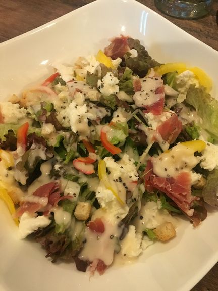 生ハムのシーザーサラダ