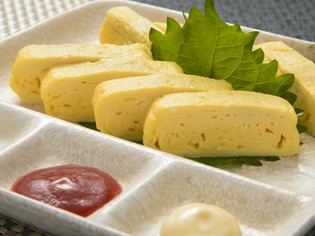 ふんわりふわふわに仕上げた『自慢の卵焼き』