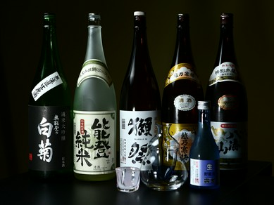 料理に合わせてじっくり楽しみたい、能登の地酒