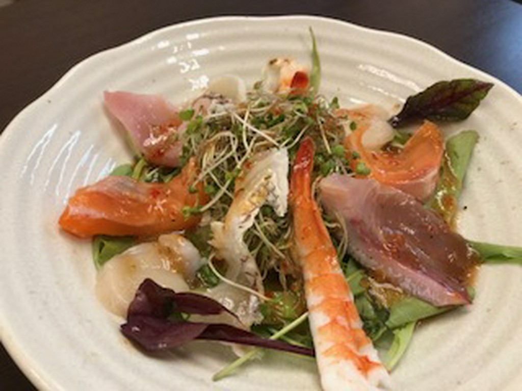 シーフードカルパッチョ