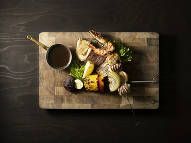 テラス席がある