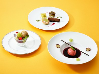 【8月】スイーツセット（3種類より一品お選びいただけます）