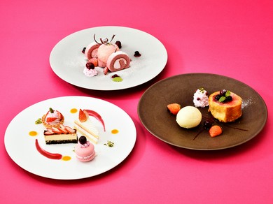 スイーツセット（3種類より一品お選びいただけます）