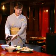 気の付く接客と極上の日本料理で、特別な時間を演出します