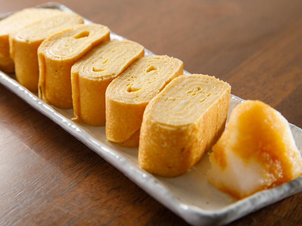 プルプルふわふわの食感『鉄板出し巻き卵』