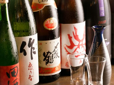 美酒銘酒。地酒はエリア屈指の品揃え。