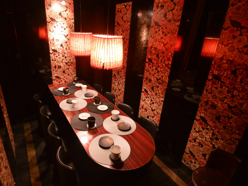 落ち着いた個室