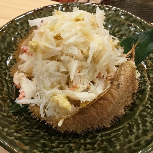 上品な甘味と旨味がやみつきになる、かにみそ