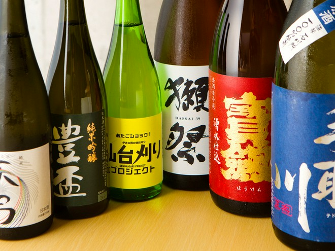 日本酒にこだわっている