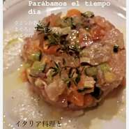 サーモンとマグロのタルタル
こちらも夏向けに出していた裏メニューでしたが、人気につきグランドメニューへのデビューも近し？　ご要望の際はご予約時にお申し付けください