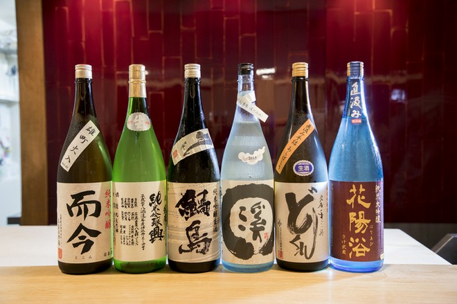 日本酒にこだわっている