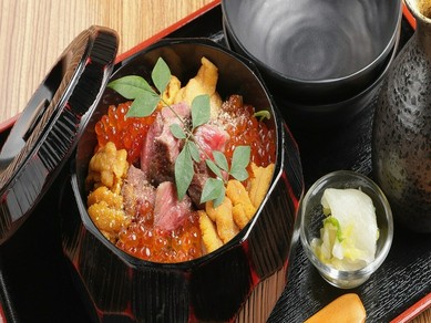 名物　いくらと雲丹の和牛ひつまぶし（1人前）