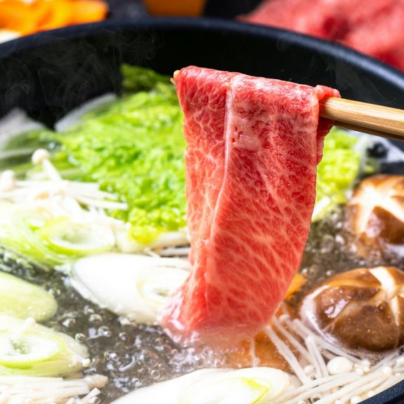 黒毛和牛のしゃぶしゃぶ