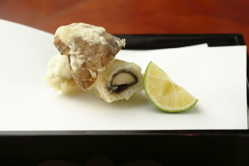 秋だけ味わうことができる贅沢な出合いもの『鱧と松茸』