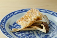 京の味覚の共演『甘鯛と松茸の合わせ焼き』