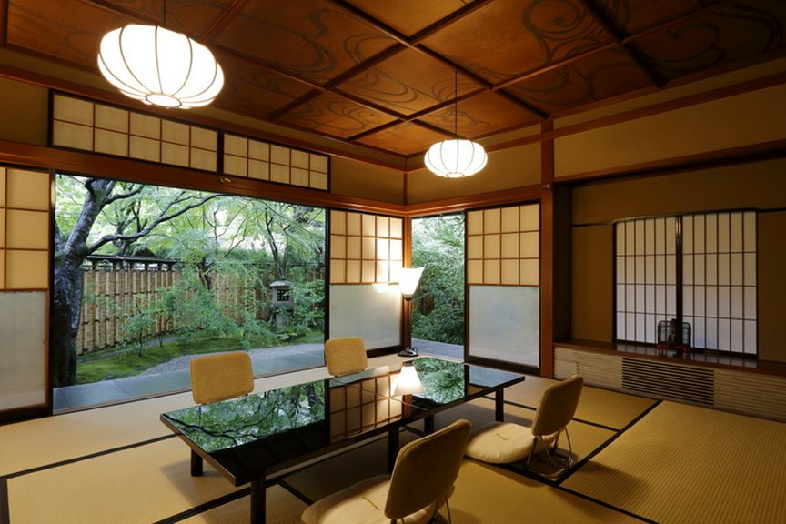 美しい庭園を眺め、日本建築の素晴らしさにひたる全7室