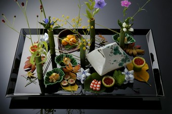 美しい盛り付けに、眼福と口福を味わう『八寸』