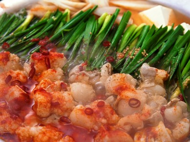 和牛チゲもつ鍋