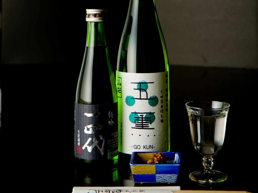 山形市内のそば店でのみ提供される『五薫』は希少な銘酒