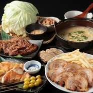 大人数の歓送迎会にもぴったりのコースが多数ご用意ございます。どうぞ皆さまでご利用ください。