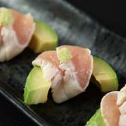 （本わさびが合います）