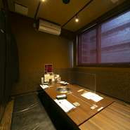 完全個室（電子タバコのみ喫煙可）│大切な方と個室で近江牛をご堪能下さい。