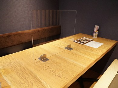 ゆっくり過ごせる個室