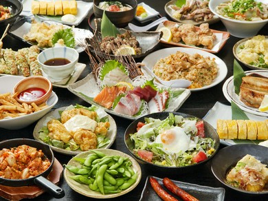 「食べ飲み放題コース」 2h飲み放題付 3200円(税込)